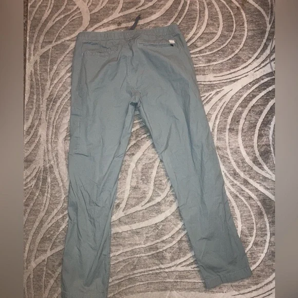 VUORI Pants Womens Large Green/grey Ripstop joggers Comfort Casual Active VW401 - Picture 3 of 5